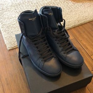 Navy blue saint laurent
